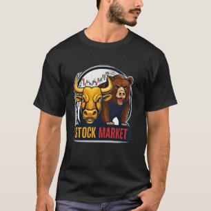 Bullen Bären Markt Devisenhändler Kapitalismus Kap T-Shirt