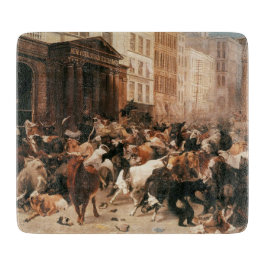 Bullen und Bären auf dem Aktienmarkt (W.H. Beard) Schneidebrett