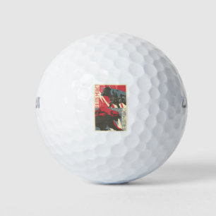 Bullen- und Bärenmarkt - Geschenk für Daytrader Golfball