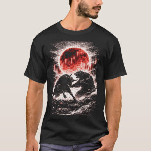 Bullen- vs. Bärenmarkt im Red Moon Forest - Japani T-Shirt
