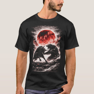 Bullen- vs. Bärenmarkt im Red Moon Forest - Japani T-Shirt