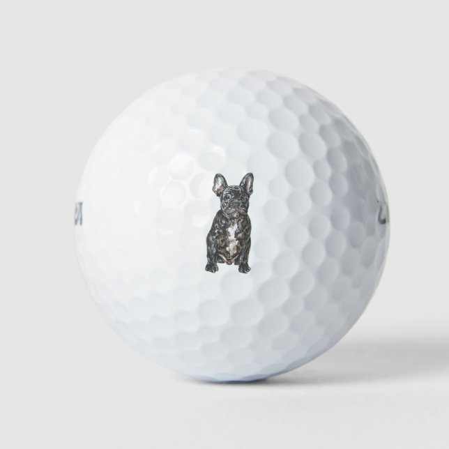 Bullenfarbe Golfball (Vorderseite)