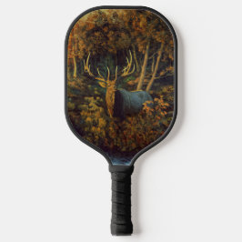 Bullenstech im Herbstwald Pickleball Schläger