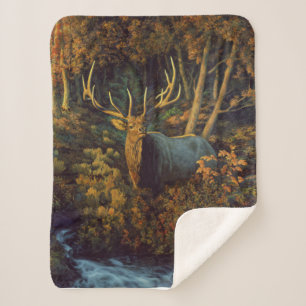 Bullenstech im Herbstwald Sherpadecke