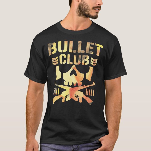 Bullet Club Knochensoldat Classic T - Shirt (Vorderseite)