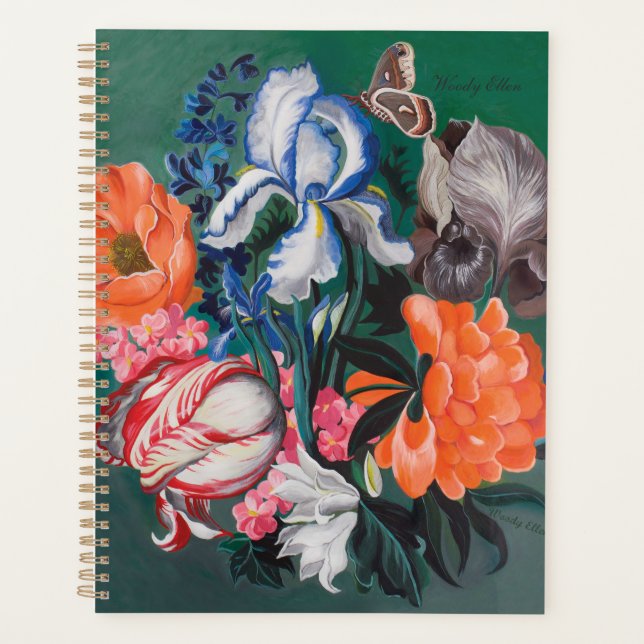 Bullet Journal "Agenda Planner Botanischer Wald" Planer (Vorderseite)