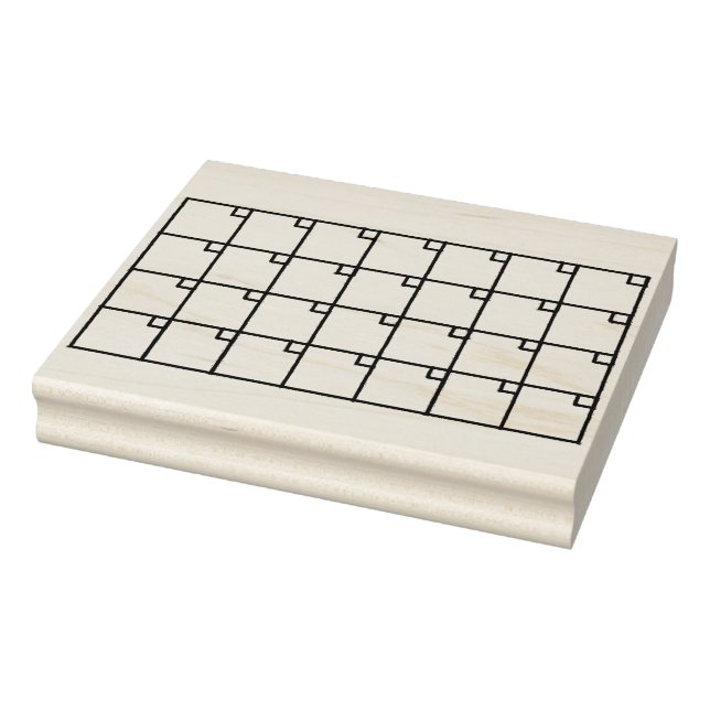 Bullet Journal Calendar-Briefmarke Gummistempel (Stempel)