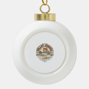 Bullet Journal Katze Bullet Journal Katze Vintage Keramik Kugel-Ornament