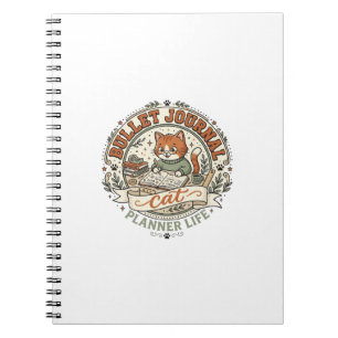 Bullet Journal Katze Bullet Journal Katze Vintage Notizblock