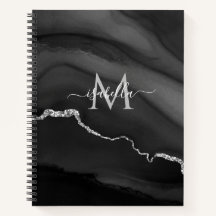 Bullet Journal mit Blue Marble Custom Monogram