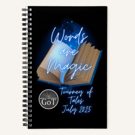 Bullet Journal offiziell Tourney of Tales Juli 202 Notizbuch