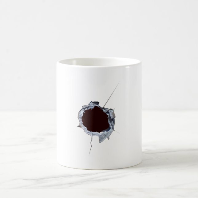 Bullet Shot Hole Kaffeetasse (Mittel)
