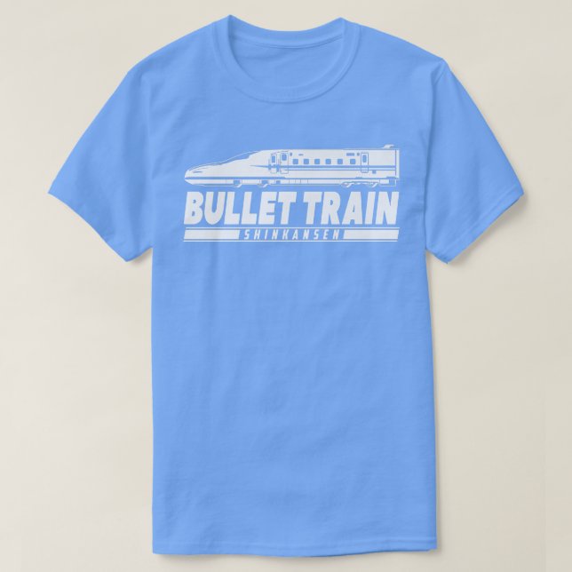 Bullet Train Shinkansen Souvenir High Speed Rail J T-Shirt (Design vorne)