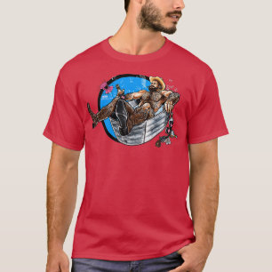 Bullethole Cowboy 2 Sattelseife hoch T-Shirt