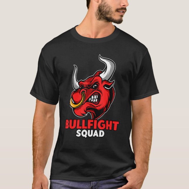 Bullfight Squad Bullfight Matador T-Shirt (Vorderseite)