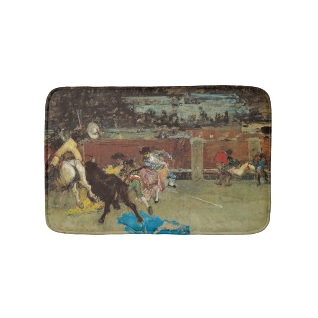 Bullfight (von Marià Fortuny) Badematte (Vorderseite)