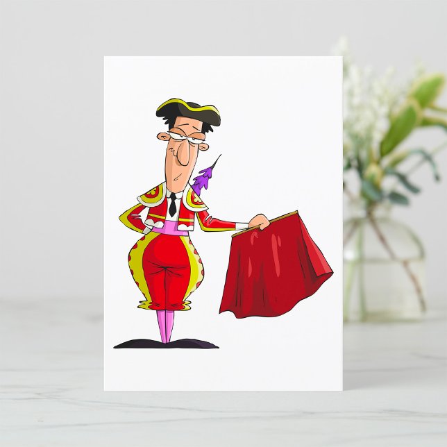 Bullfighter Einladung (Von Creator hochgeladen)