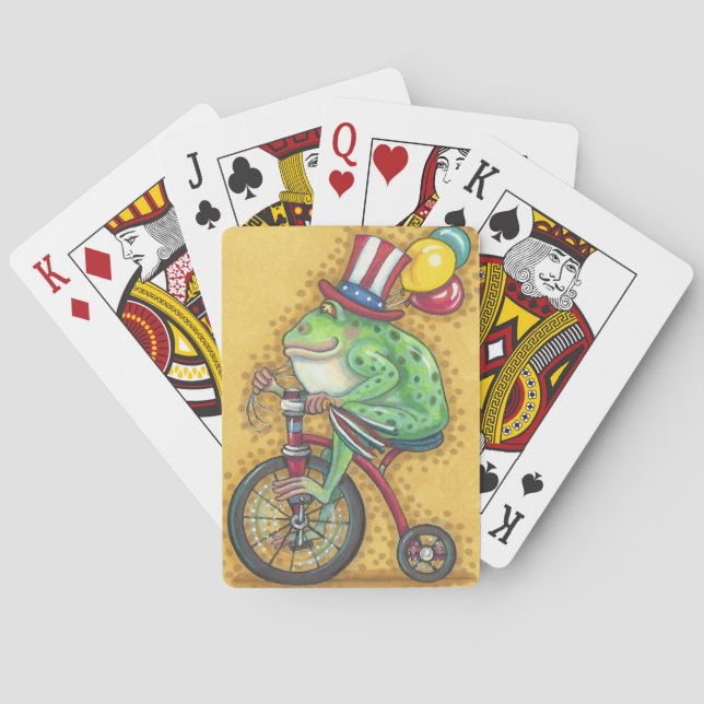 BULLFROG, AMERIKANISCHE FROGKRAFTKARTEN SPIELKARTEN (Rückseite)
