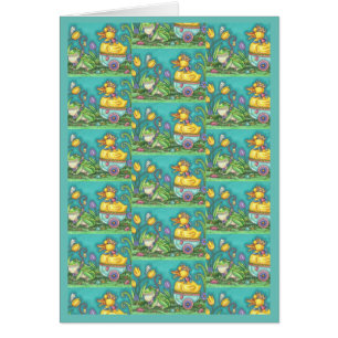 BULLFROG & DUCK PRINCE EASTER GREETCARD Verse