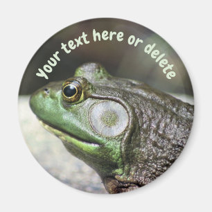 Bullfrog Gedanken Natur Personalisiert Magnet