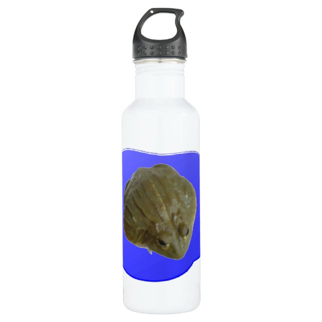 Bullfrog in Teich Trinkflasche (Vorderseite)