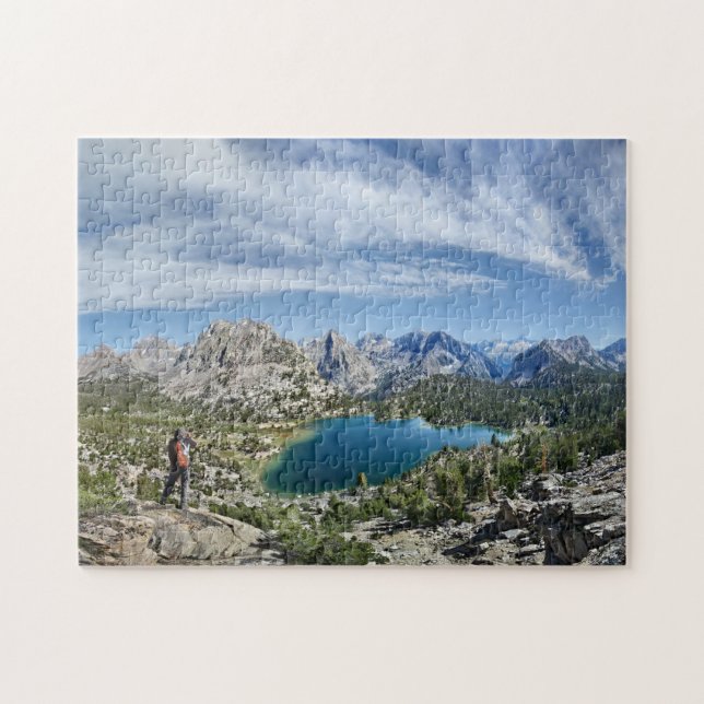Bullfrog Lake and Kearsarge Pass - Sierra Puzzle (Horizontal)