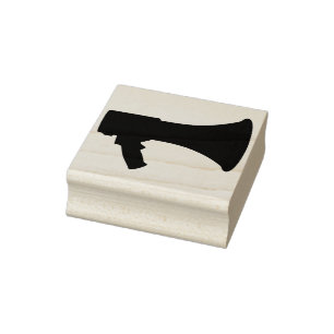 Bullhorn Art Briefmarke Gummistempel