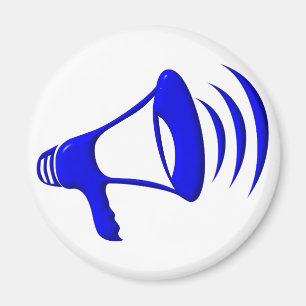 Bullhorn - Fügen Sie Ihre eigenen Worte hinzu Magnet