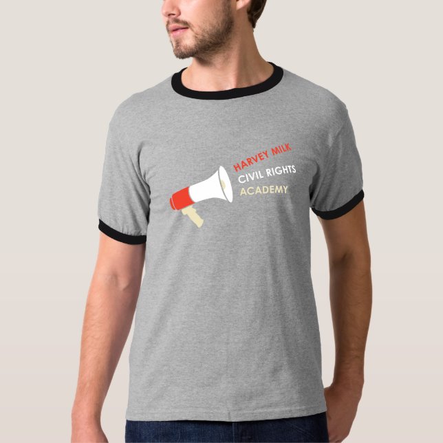 Bullhorn für Erwachsene mit normalem Passringer T-Shirt (Vorderseite)