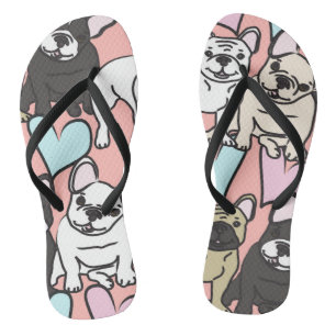 Bullhunde Flip Flops