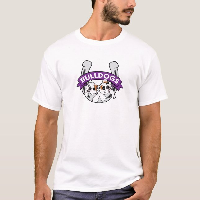 Bullhunde T-Shirt (Vorderseite)