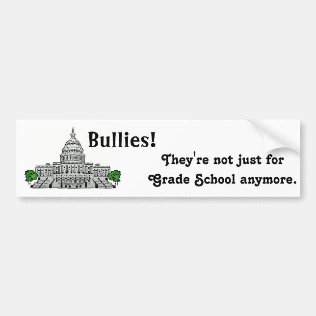 Bullies-Autoaufkleber Autoaufkleber (Vorne)