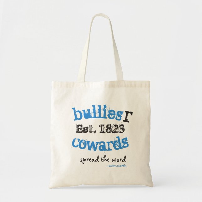 BulliesRCowards SpreadTheWord Tragetasche (Vorne)