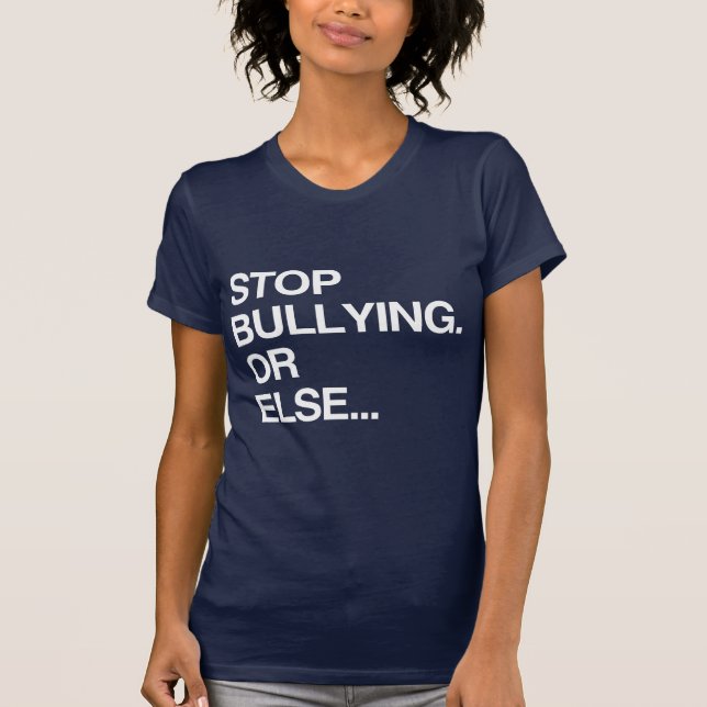 BULLING ODER ELSE AUFBEWAHREN T-Shirt (Vorderseite)