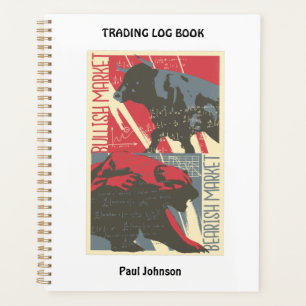 Bullish Bearish Stock Market Trading Planner Planer