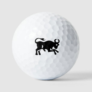 Bullish Black Bull Rind aggressiv scharf Golfball