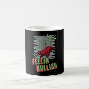 Bullish Trading Bull Trading Feelin am Aktienmarkt Kaffeetasse