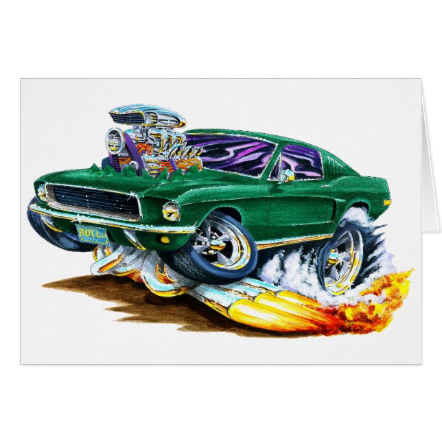 Bullitt Mustang mit großem Motor (Vorderseite (Horizontal))