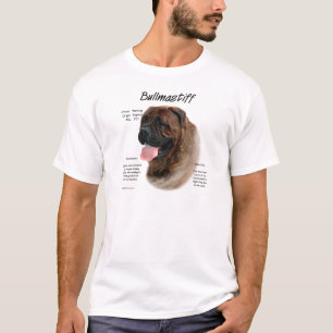 Bullmastiff (Bindle) History Design T-Shirt