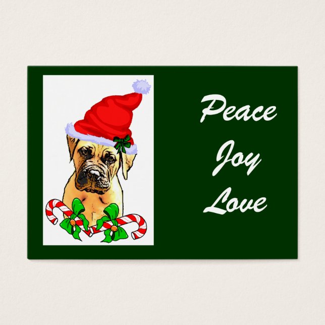 Bullmastiff Christmas Geschenke (Vorderseite)