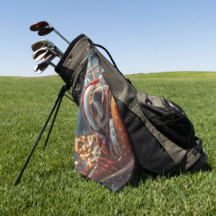 Bullmastiff Dog Roller Untersetzer Weihnachten Golfhandtuch