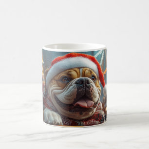 Bullmastiff Dog Roller Untersetzer Weihnachten Kaffeetasse