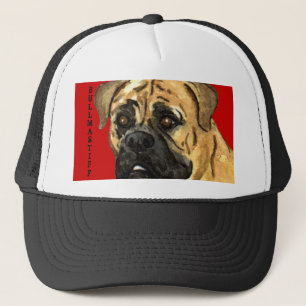 Bullmastiff-Farbblock Truckerkappe