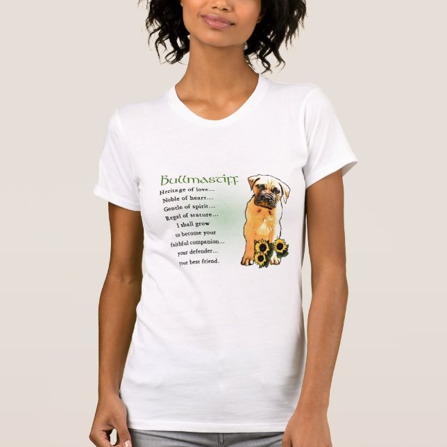 Bullmastiff-Geschenke T-Shirt (Vorderseite)