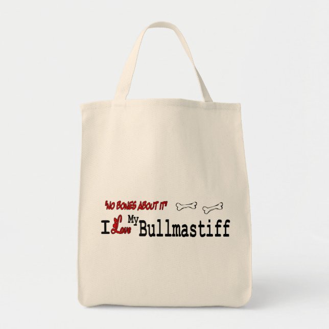 BULLMASTIFF-Geschenke Tragetasche (Vorne)