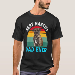 Bullmastiff Hausbesitzer Bester Mastiff Vater je T-Shirt