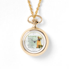 Bullmastiff Heritage of Liebe Geschenke Armbanduhr