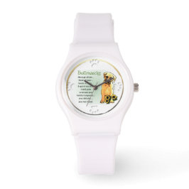 Bullmastiff Heritage of Liebe Geschenke Armbanduhr