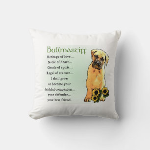 Bullmastiff Heritage of Liebe Geschenke Kissen