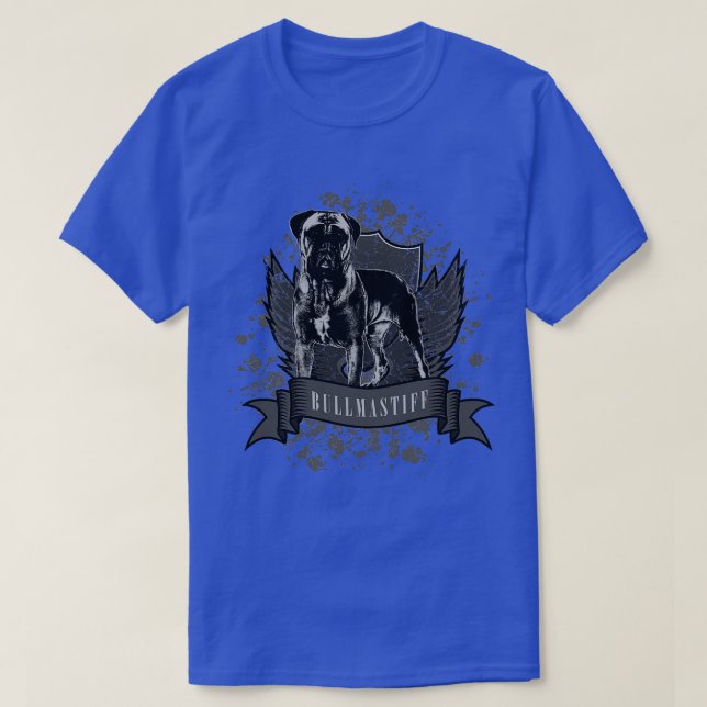 Bullmastiff-Hund 1 T-Shirt (Design vorne)